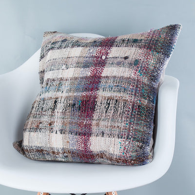 Contemporary Multiple Color Kilim Pillow Cover 20x20 9247