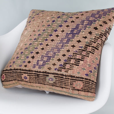 Contemporary Multiple Color Kilim Pillow Cover 20x20 9278