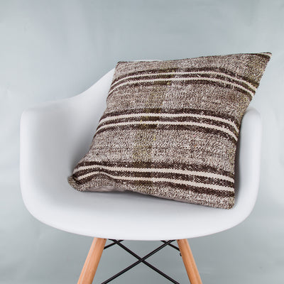 Contemporary Multiple Color Kilim Pillow Cover 20x20 9309