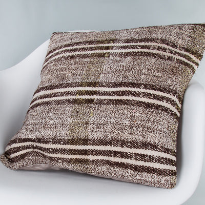 Contemporary Multiple Color Kilim Pillow Cover 20x20 9309