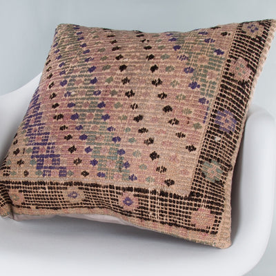 Contemporary Multiple Color Kilim Pillow Cover 20x20 9324