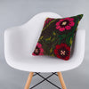 Geometric Multiple Color Kilim Pillow Cover 16x16 7303