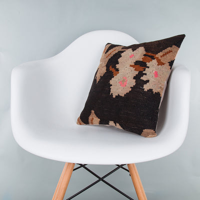 Geometric Multiple Color Kilim Pillow Cover 16x16 7696