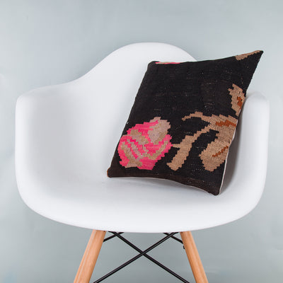 Geometric Multiple Color Kilim Pillow Cover 16x16 7697