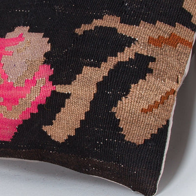 Geometric Multiple Color Kilim Pillow Cover 16x16 7697