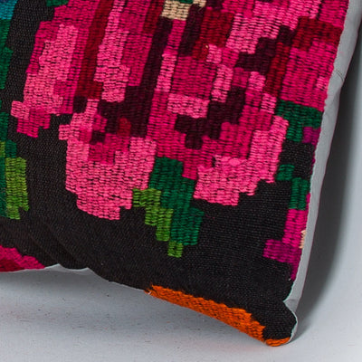 Geometric Multiple Color Kilim Pillow Cover 16x16 8062