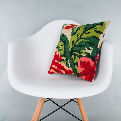 Geometric Multiple Color Kilim Pillow Cover 16x16 8111