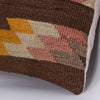Geometric Multiple Color Kilim Pillow Cover 16x16 7255