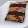 Geometric Multiple Color Kilim Pillow Cover 16x16 7256