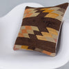 Geometric Multiple Color Kilim Pillow Cover 16x16 7283