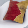 Geometric Multiple Color Kilim Pillow Cover 16x16 7851