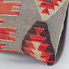 Geometric Multiple Color Kilim Pillow Cover 16x16 8135