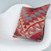 Geometric Multiple Color Kilim Pillow Cover 16x16 8136