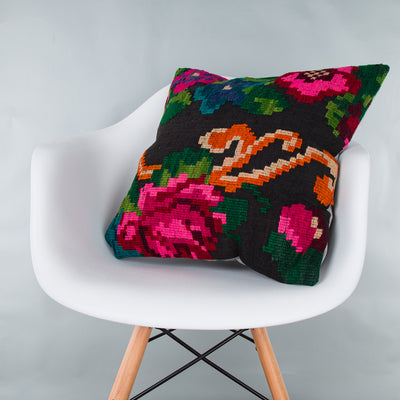 Geometric Multiple Color Kilim Pillow Cover 20x20 9076