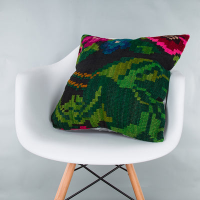 Geometric Multiple Color Kilim Pillow Cover 20x20 9079