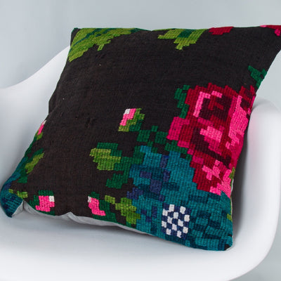 Geometric Multiple Color Kilim Pillow Cover 20x20 9083