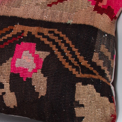 Geometric Multiple Color Kilim Pillow Cover 20x20 9304
