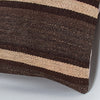 Striped Beige Kilim Pillow Cover 16x16 7728