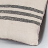 Striped Beige Kilim Pillow Cover 16x16 8004