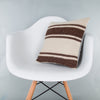 Striped Beige Kilim Pillow Cover 16x16 8066