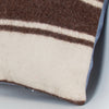 Striped Beige Kilim Pillow Cover 16x16 8071