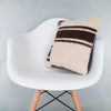Striped Beige Kilim Pillow Cover 16x16 8079