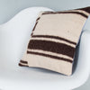 Striped Beige Kilim Pillow Cover 16x16 8088