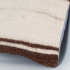 Striped Beige Kilim Pillow Cover 16x16 8098