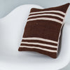 Striped Beige Kilim Pillow Cover 16x16 8169