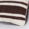 Striped Beige Kilim Pillow Cover 16x16 8242