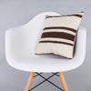 Striped Beige Kilim Pillow Cover 16x16 8243