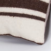 Striped Beige Kilim Pillow Cover 16x16 8243