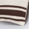 Striped Beige Kilim Pillow Cover 16x16 8245