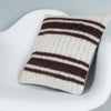 Striped Beige Kilim Pillow Cover 16x16 8369