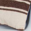 Striped Beige Kilim Pillow Cover 16x16 8371