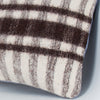 Striped Beige Kilim Pillow Cover 16x16 8379
