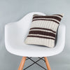 Striped Beige Kilim Pillow Cover 16x16 8388