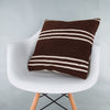 Striped Beige Kilim Pillow Cover 20x20 8933