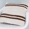 Striped Beige Kilim Pillow Cover 20x20 8991