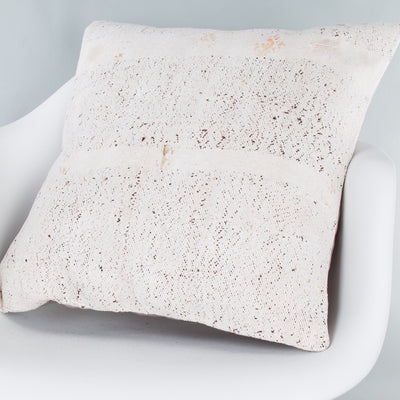 Striped Beige Kilim Pillow Cover 20x20 8998