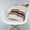 Striped Beige Kilim Pillow Cover 20x20 9106