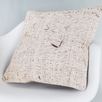 Striped Beige Kilim Pillow Cover 20x20 9183