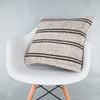 Striped Beige Kilim Pillow Cover 20x20 9185