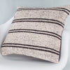 Striped Beige Kilim Pillow Cover 20x20 9185