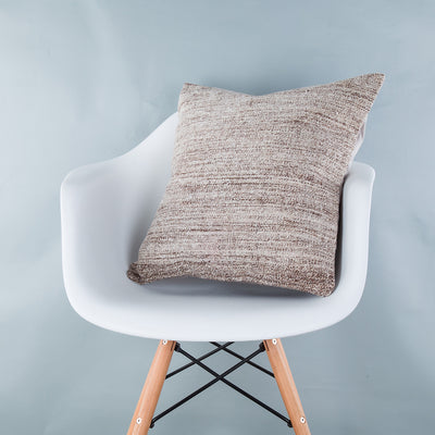 Striped Beige Kilim Pillow Cover 20x20 9227