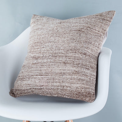 Striped Beige Kilim Pillow Cover 20x20 9227