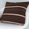Striped Beige Kilim Pillow Cover 20x20 9284