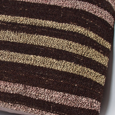 Striped Beige Kilim Pillow Cover 20x20 9347