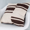 Striped Beige Kilim Pillow Cover 20x20 9357