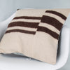 Striped Beige Kilim Pillow Cover 20x20 9361